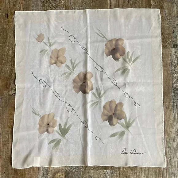 La  Dear Handkerchief Scarf - Picture 2 of 4